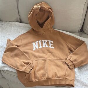 Nike Tan Pullover Hoodie
